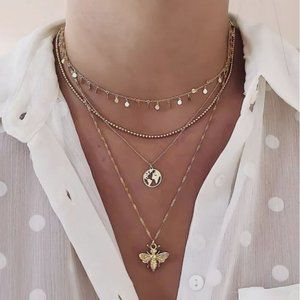2021 Boho Multi-Layer Choker Clavicle Necklaces